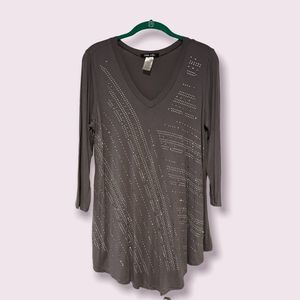Sparkly Grey Tunic‎